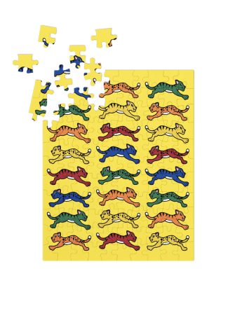 RUNNING CAT PUZZLE (YELLOW)