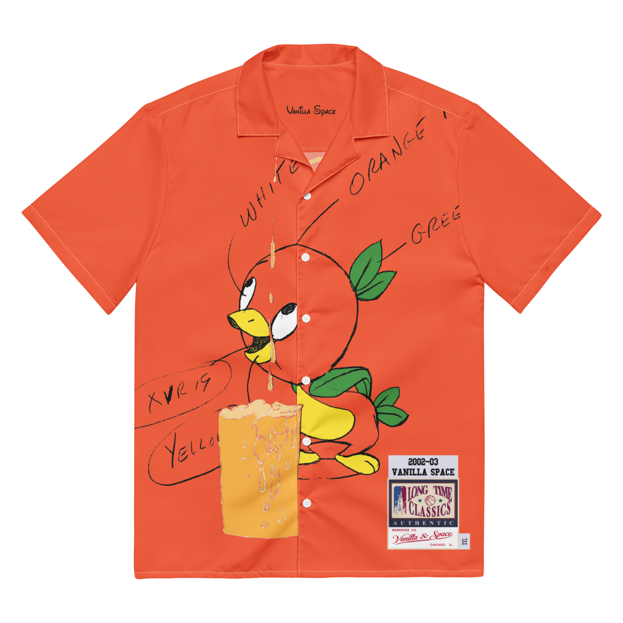 ORANGE BIRD GUIDE SHIRT (INKED ORANGE)