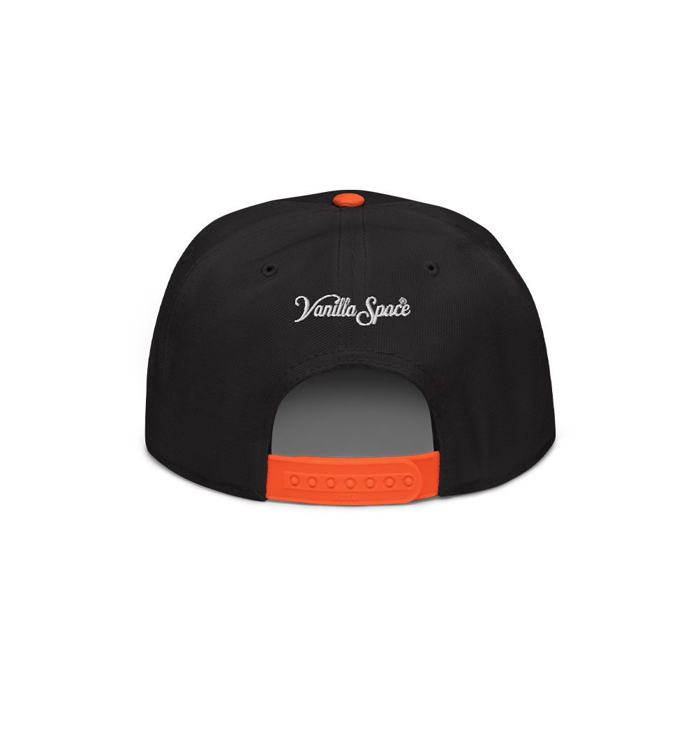 PLANE LOGO SNAPBACK (BLACK/ORANGE) - Image 2