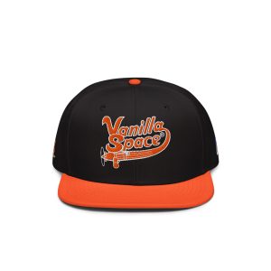 PLANE LOGO SNAPBACK (BLACK/ORANGE)