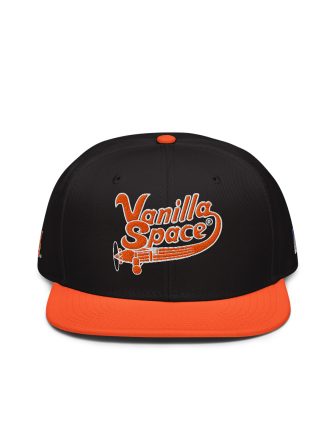 PLANE LOGO SNAPBACK (BLACK/ORANGE)