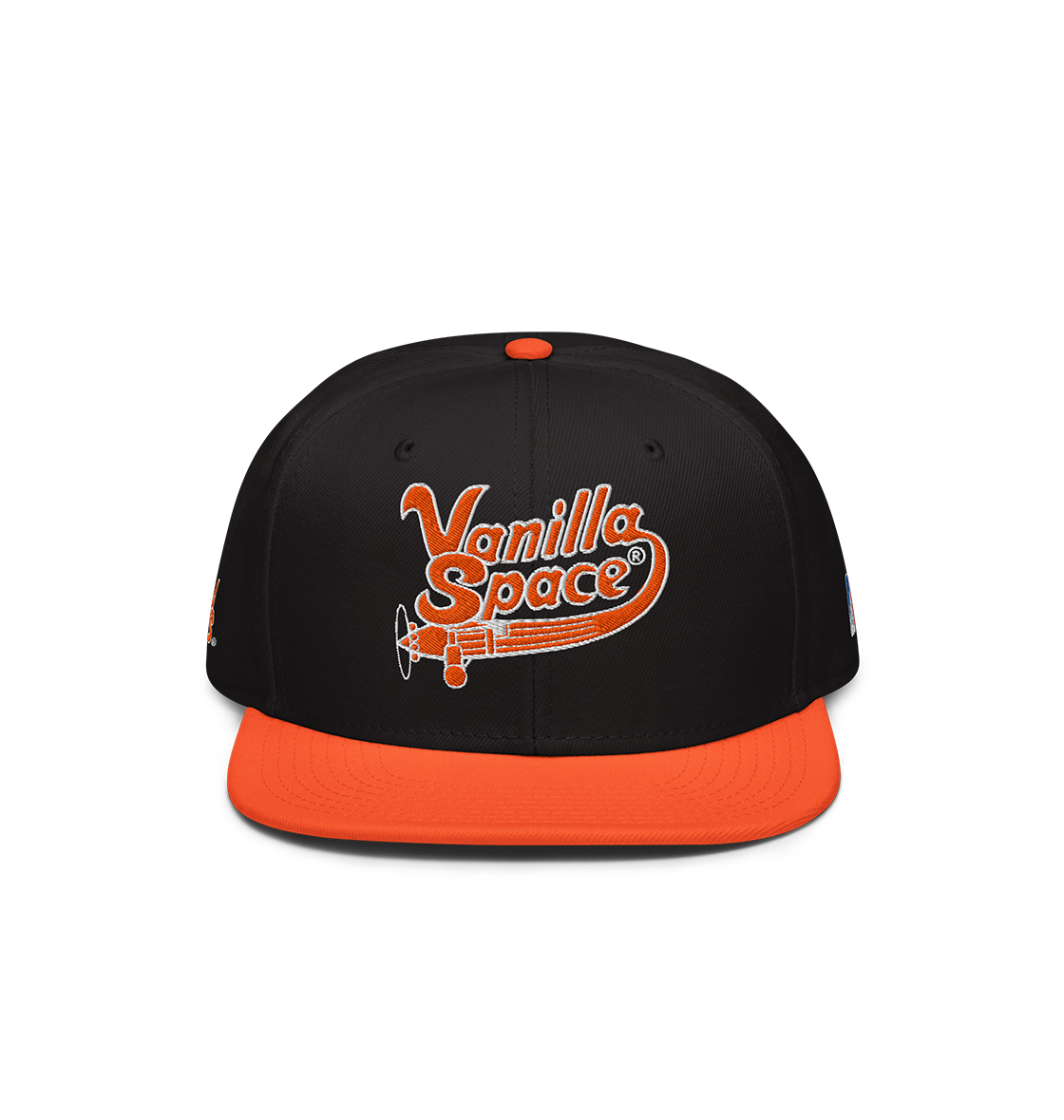 PLANE LOGO SNAPBACK (BLACK/ORANGE)