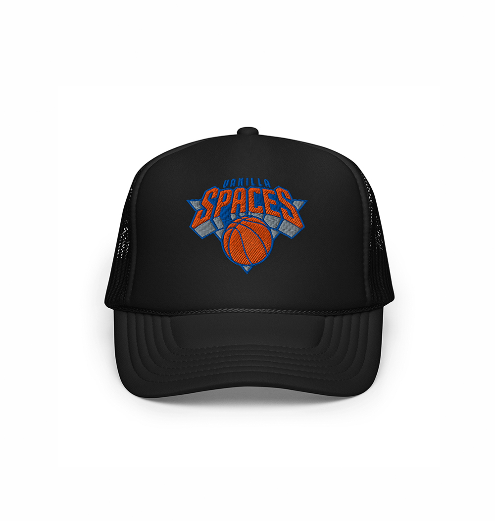 SPACES TRUCKER HAT (BLACK)