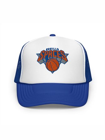 SPACES TRUCKER HAT (WHITE/BLUE)