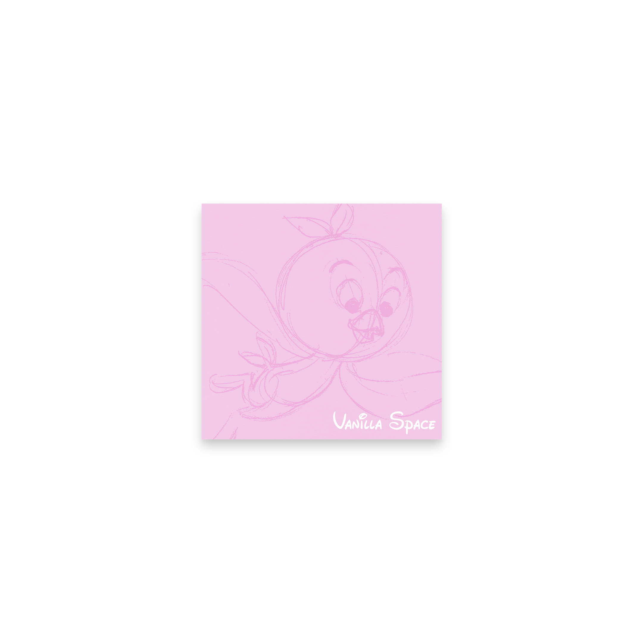 BIRD SKETCH POST-IT NOTES (PINK)