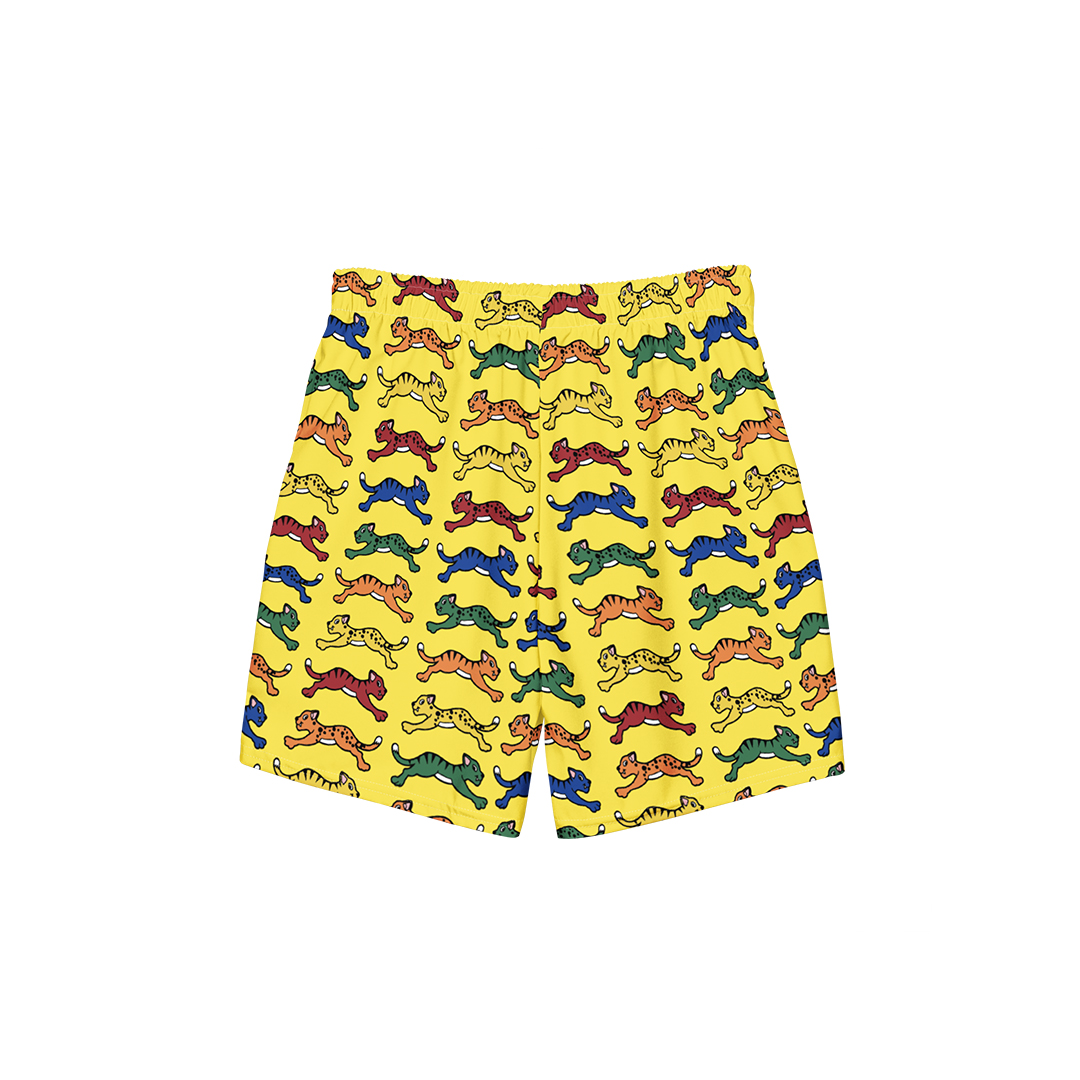 RUNNING CAT SWIM TRUNKS (YELLOW) - Image 2