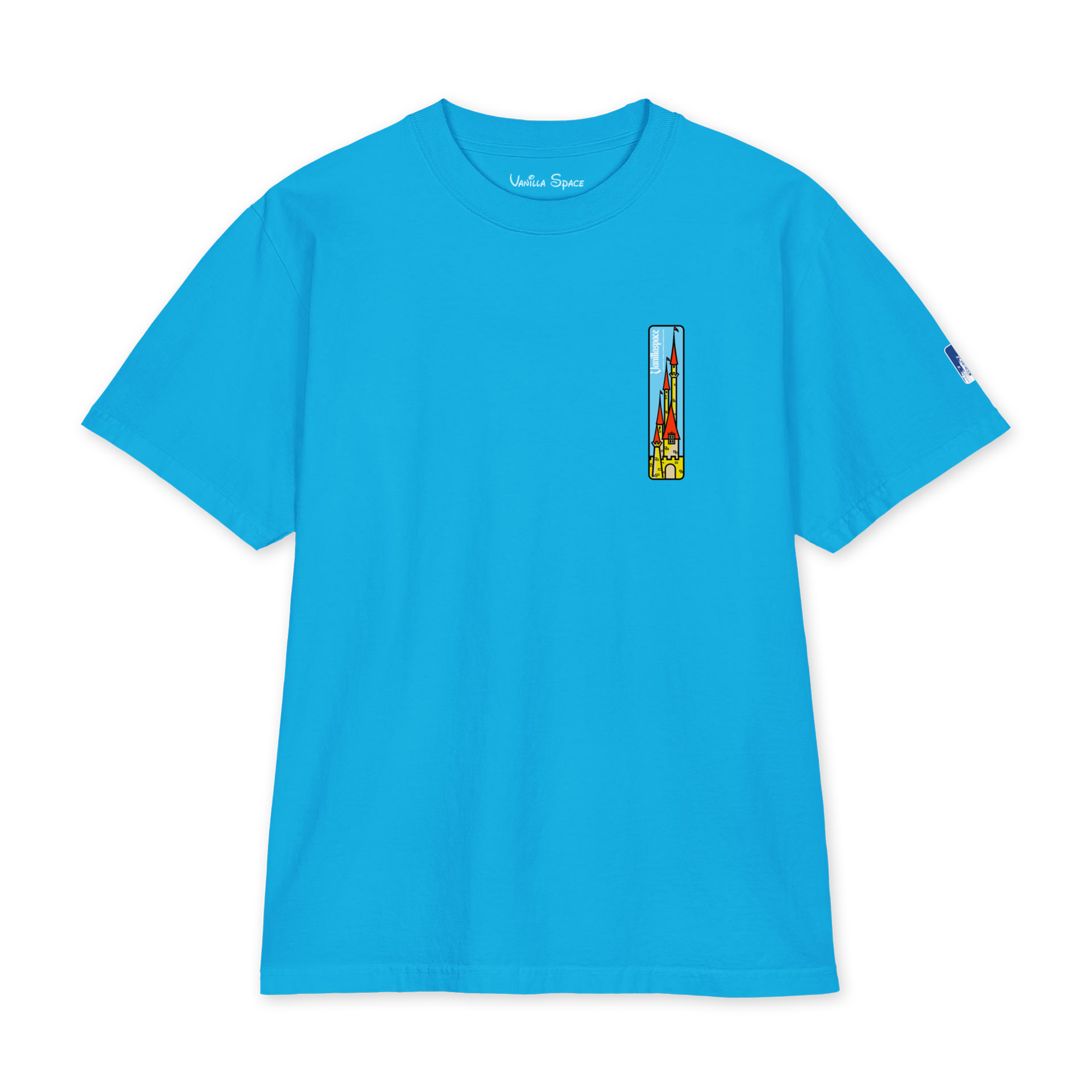 CASTLES TEE (TURQUOISE)