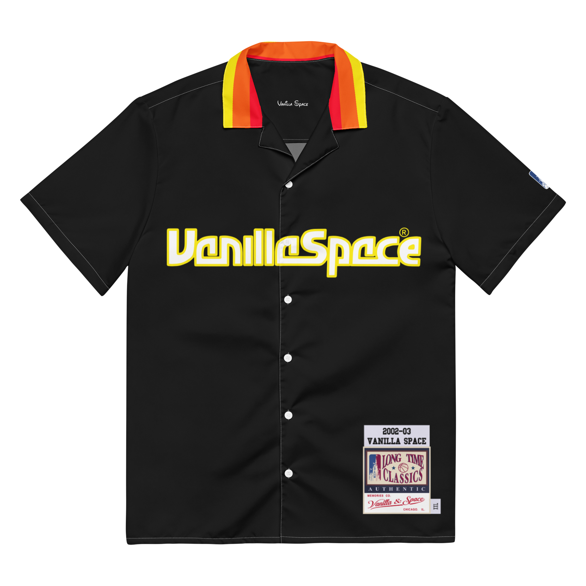 HORIZON BUTTON-UP SHIRT (BLACK)