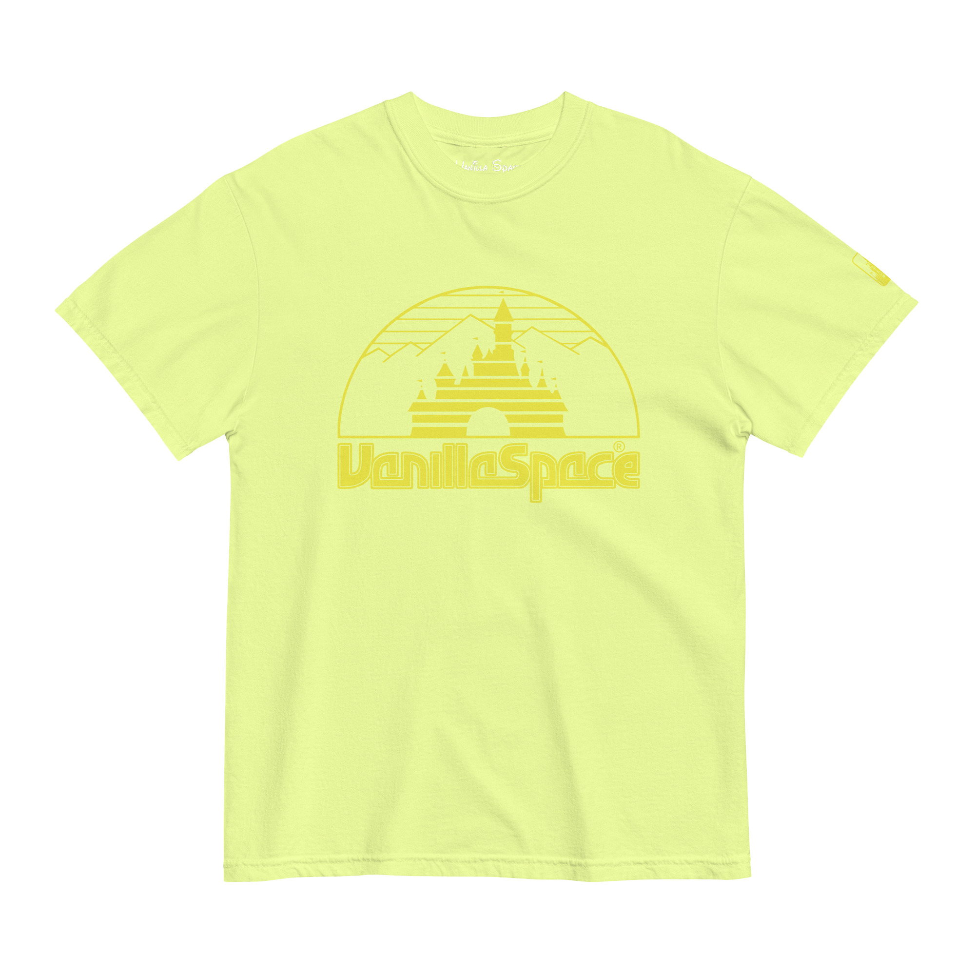 HORIZON TEE (NEON LEMON)