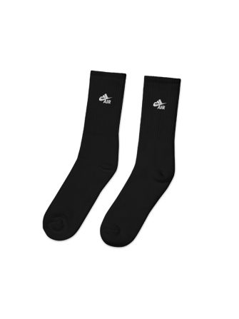 NIDAS AIR SOCKS (BLACK)