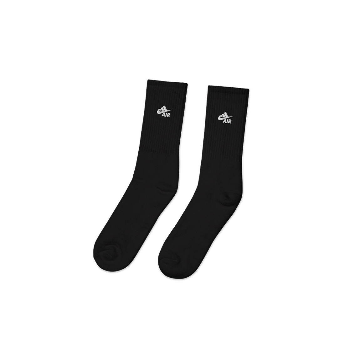 NIDAS AIR SOCKS (BLACK)