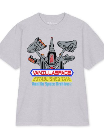 SPACEJETS TEE (HEATHER GREY)