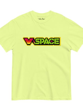V-SPACE LOGO TEE (NEON LEMON)